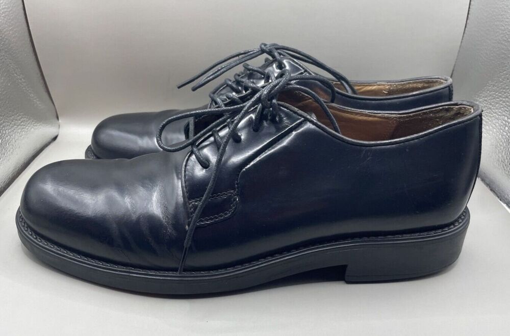 Bostonian Lace Up Oxford Dress Shoes Mens 8.5 M Black Leather 27631